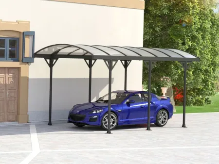  Allen C alumnium s polikarbont gpkocsibell - pergola - 508 x 302 x 230 cm