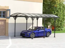   Allen C alumnium s polikarbont gpkocsibell - pergola - 508 x 302 x 230 cm
